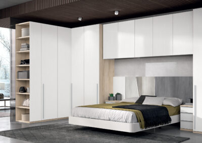 Lit et meubles pour la chambre à coucher