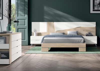 Lit et meubles pour la chambre à coucher